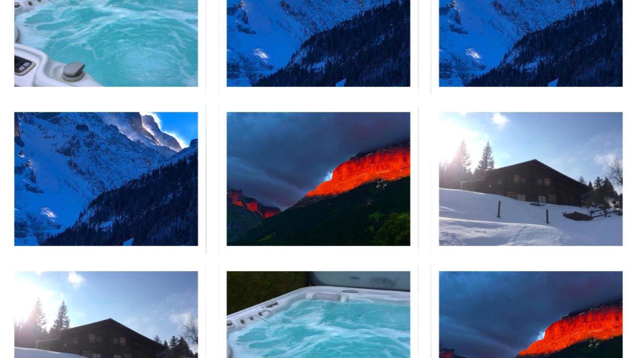 Romantisches Plätzchen in der Natur Grindelwald Exterior foto